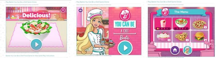 Game online Barbie