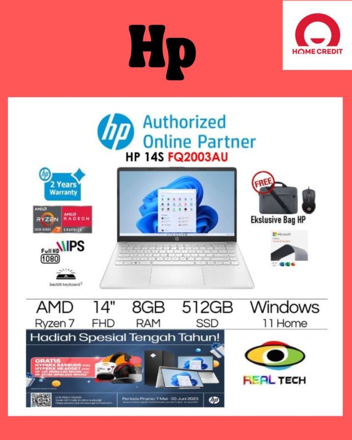 Spek Laptop HP 14s