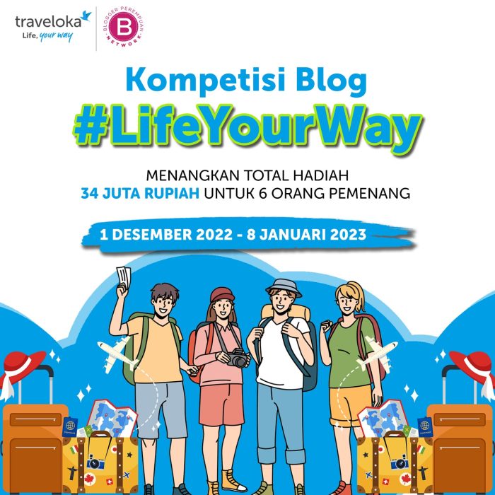 Kompetisi Blog bareng Traveloka