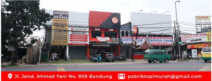 Alamat Pabrik Topi Murah di Bandung