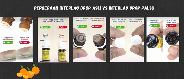 Perbedaan Interlac asl vs Interlac Palsu